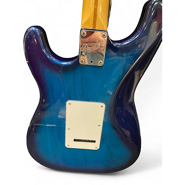 Used Fender American Standard Stratocaster Plus blue burst Solid Body Electric Guitar