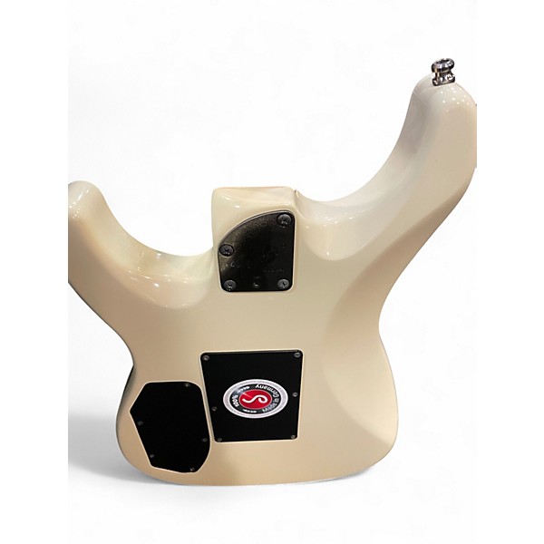 Vintage 1980s Fender HM Heavy Metal Stratocaster White Solid Body Electric Guitar