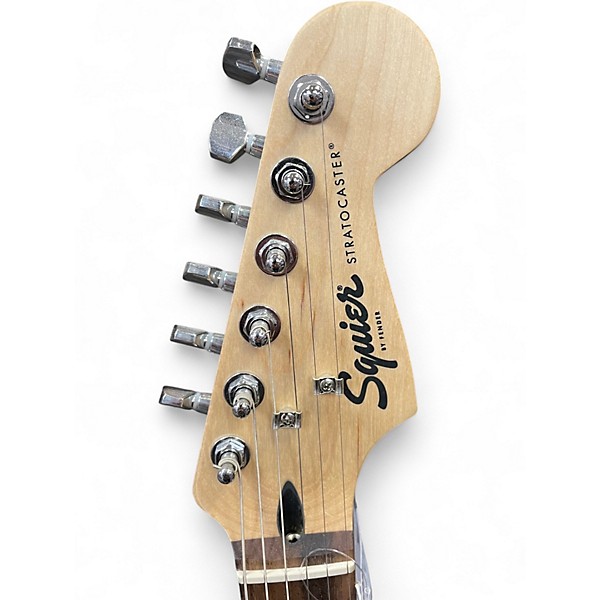 Used Squier Standard Stratocaster Blue Solid Body Electric Guitar