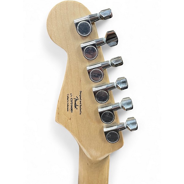 Used Squier Standard Stratocaster Blue Solid Body Electric Guitar