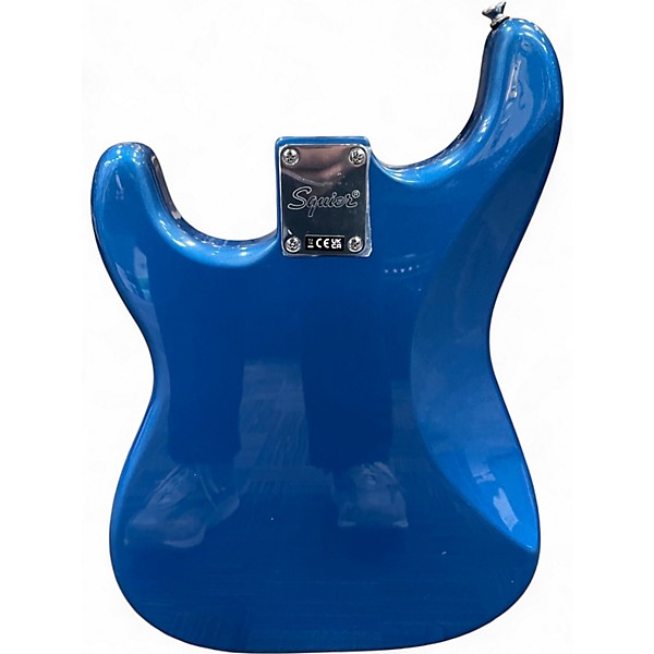 Used Squier Standard Stratocaster Blue Solid Body Electric Guitar