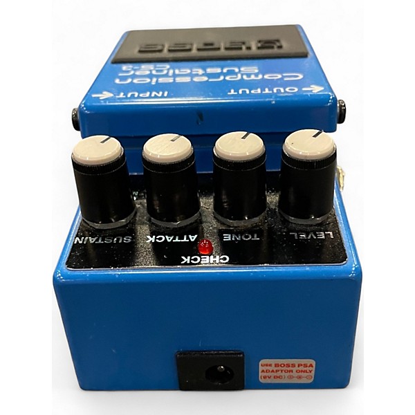 Used BOSS CS3 Compressor Sustainer Effect Pedal