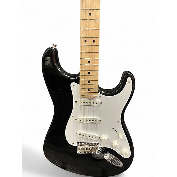Used Fender Custom Shop Artist Series Eric Clapton Stratocaster Black Solid Body Electric Guitar