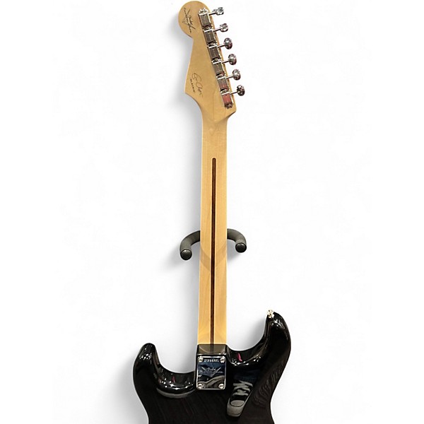 Used Fender Custom Shop Artist Series Eric Clapton Stratocaster Black Solid Body Electric Guitar