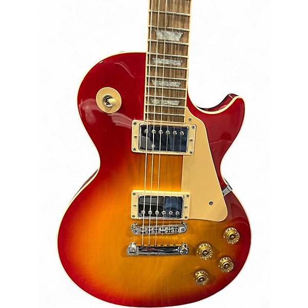 Used Gibson Les Paul Standard 1960S Neck Cherry Sunburst Solid Body Electric Guitar