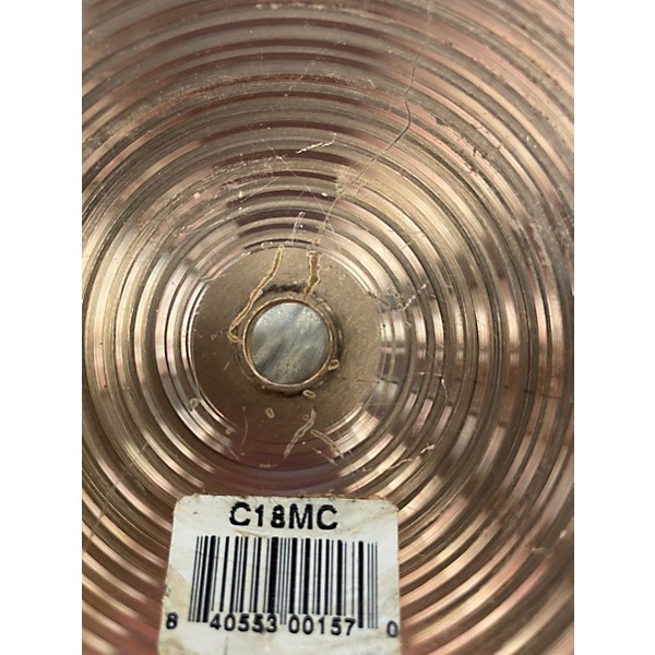 Used MEINL 18in Classics Medium Crash Cymbal