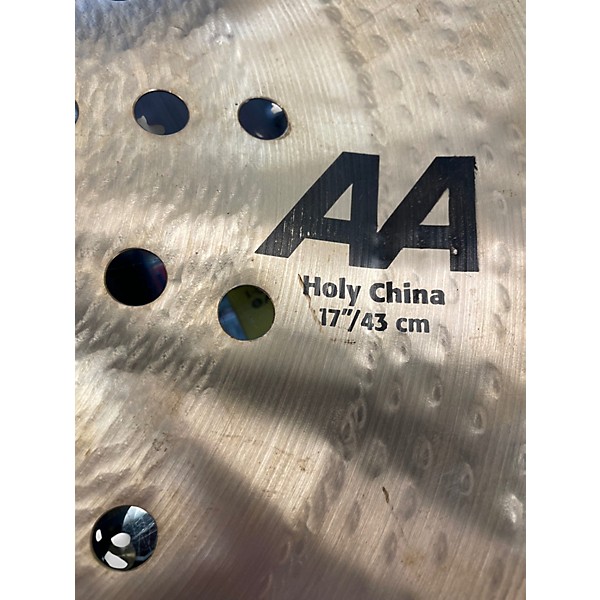 Used SABIAN 17in AA Holy China Brilliant Cymbal