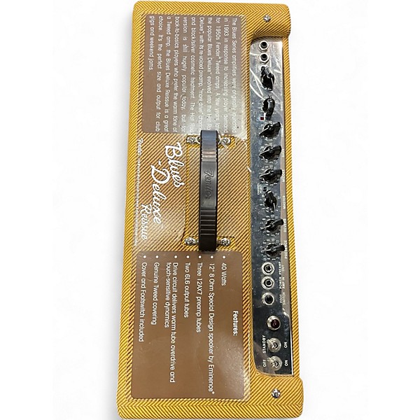 Used Fender Blues Deluxe Reissue 40W 1x12 Tweed Tube Guitar Combo Amp