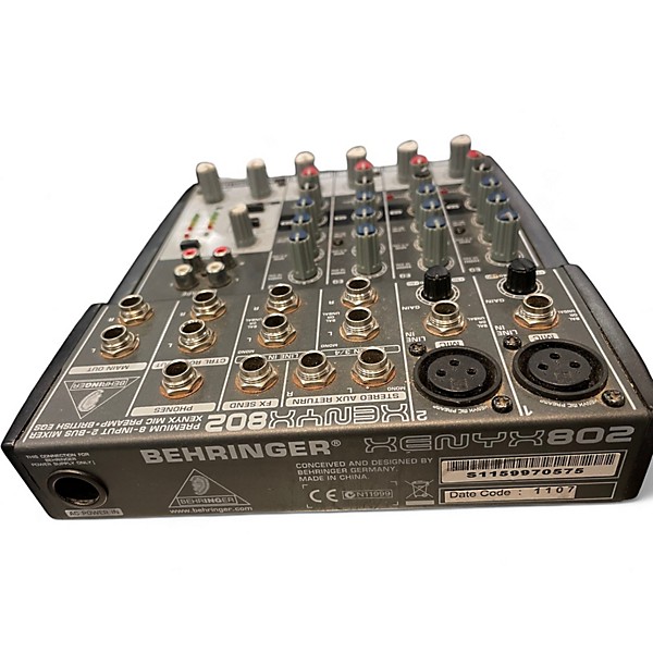 Used Behringer Xenyx 802 Unpowered Mixer