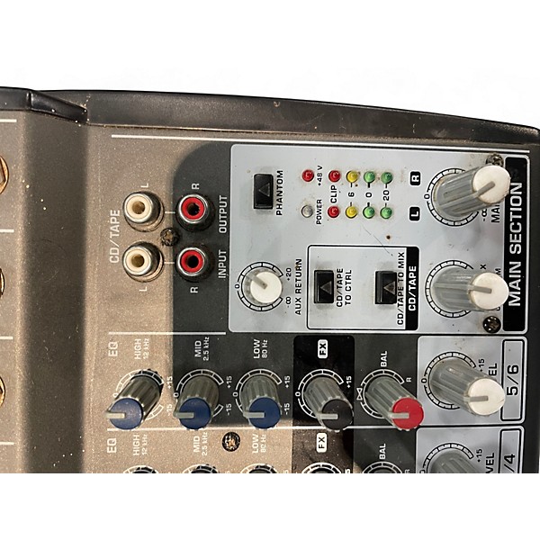 Used Behringer Xenyx 802 Unpowered Mixer