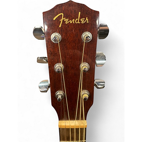 Used Fender CC60SCE LH Natural Acoustic Electric Guitar