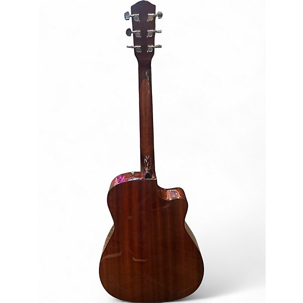 Used Fender CC60SCE LH Natural Acoustic Electric Guitar