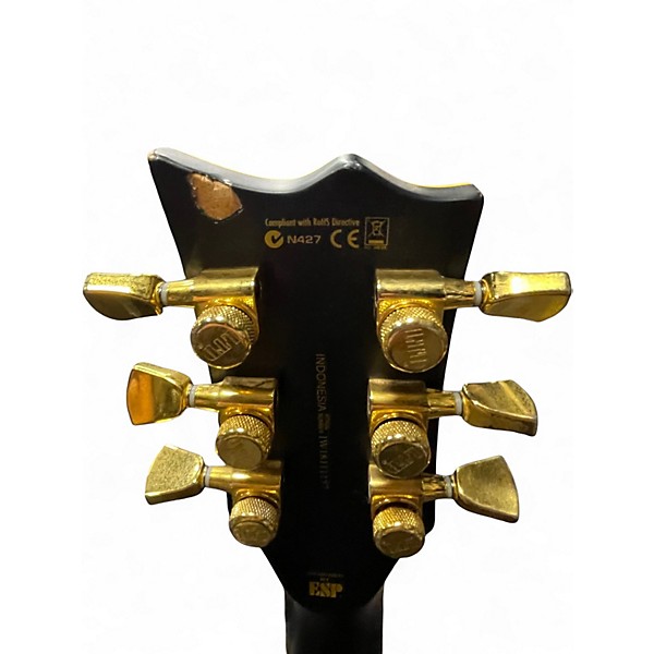 Used ESP LTD EC1000 Black Solid Body Electric Guitar