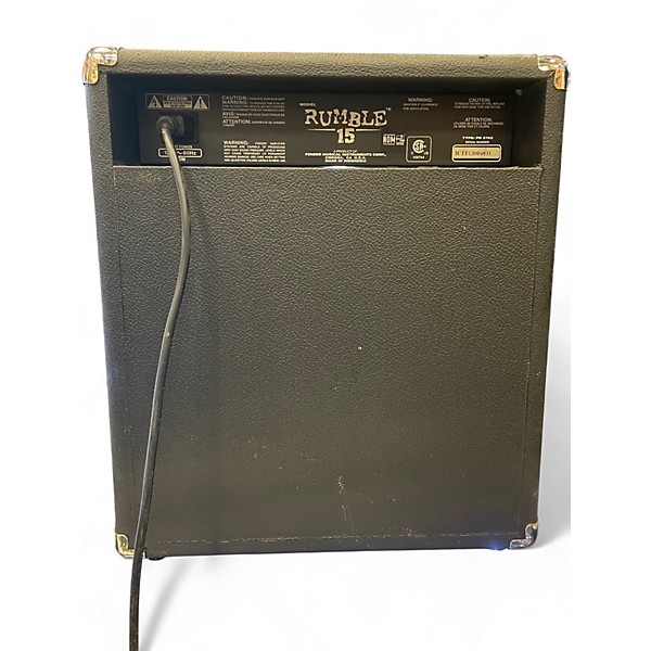Used Fender Rumble 15 15W 1X8 Bass Combo Amp