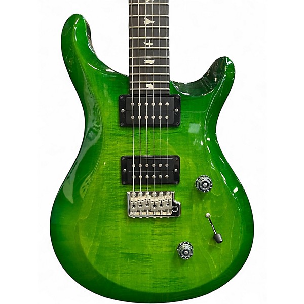 Used PRS S2 Custom 24 ERIZA VERDE Solid Body Electric Guitar