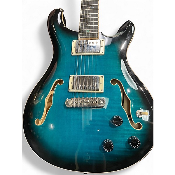Used PRS HOLLOWBODY II PIEZO SE PEACOCK BLUE Hollow Body Electric Guitar
