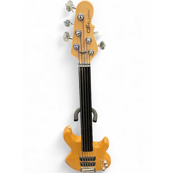 Used G&L USA L2500 5 String Natural Electric Bass Guitar