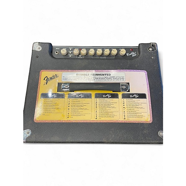 Used Fender RUMBLE 200 Bass Combo Amp