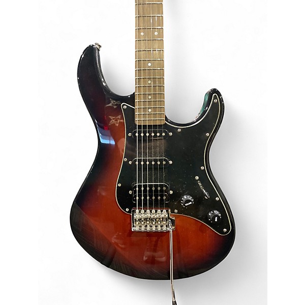 Used Yamaha Pacifica 2 Color Sunburst Solid Body Electric Guitar