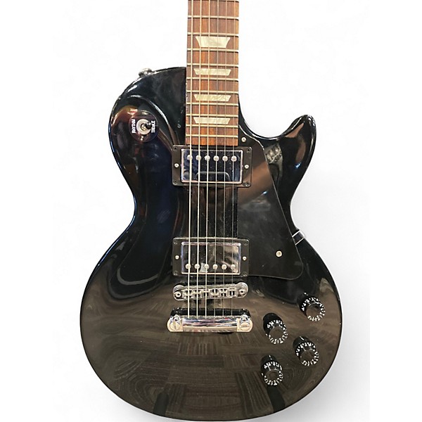 Used Gibson Les Paul Studio Black Solid Body Electric Guitar