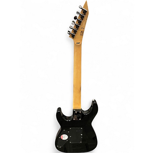 Used ESP LTD M103FM Trans Black Solid Body Electric Guitar