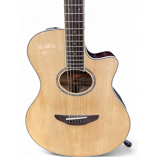 Used Yamaha APX600 Natural Acoustic Electric Guitar