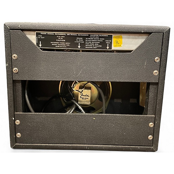 Vintage 1975 Fender Vibro Champ Tube Guitar Combo Amp