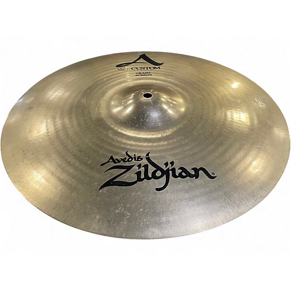 Used Zildjian 16in A Custom Crash Cymbal