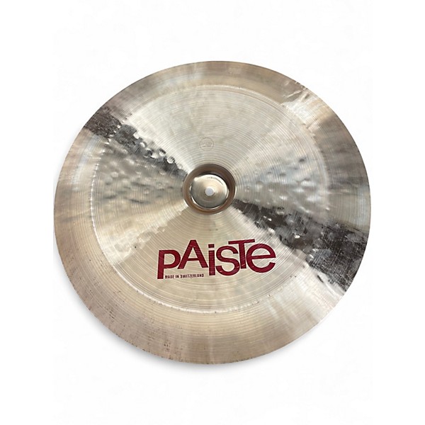 Used Paiste 18in PST7 China Cymbal