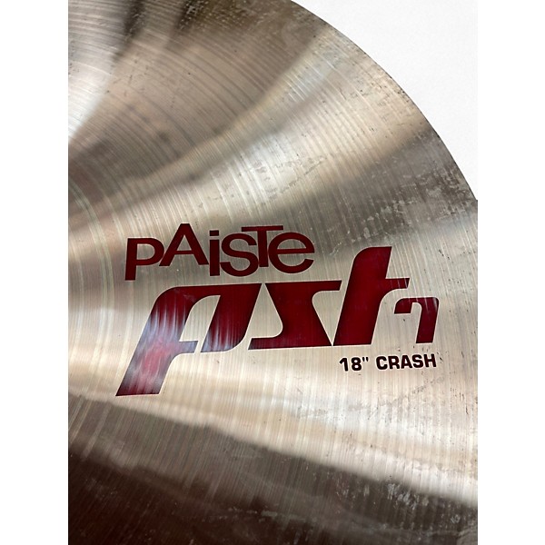 Used Paiste 18in PST7 Crash Cymbal