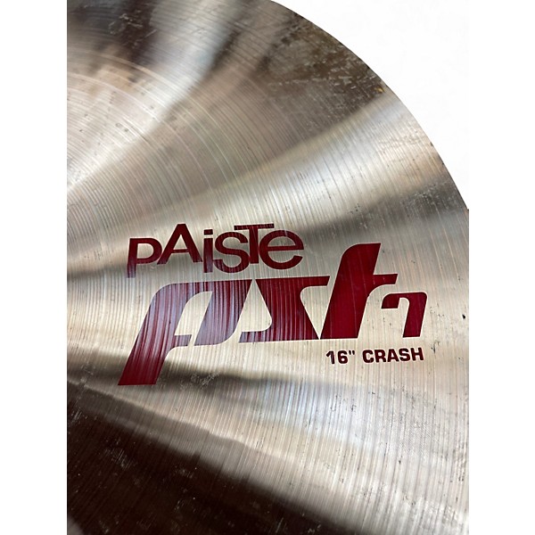 Used Paiste 16in PST7 Crash Cymbal