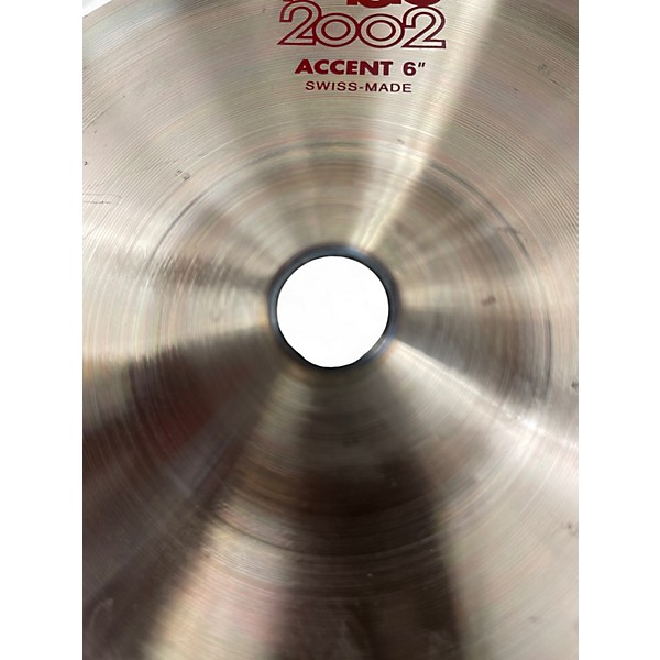 Used Paiste 6in 2002 Accent Cymbal