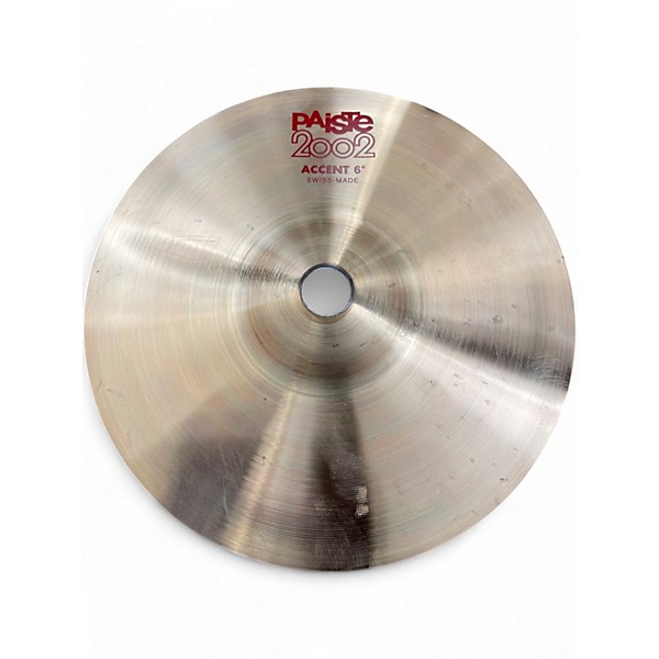 Used Paiste 6in 2002 Accent Cymbal