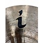 Used Zildjian 14in i hi-hat top Cymbal