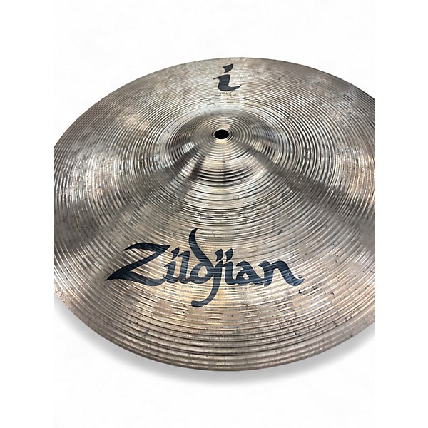 Used Zildjian 14in i hi-hat top Cymbal
