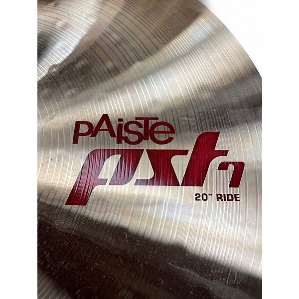 Used Paiste 20in PST7 Ride Cymbal
