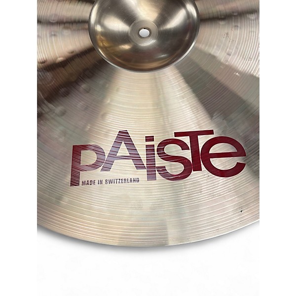 Used Paiste 20in PST7 Ride Cymbal