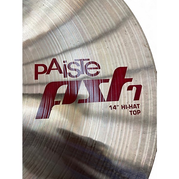 Used Paiste 14in PST7 Hi Hat Pair Cymbal