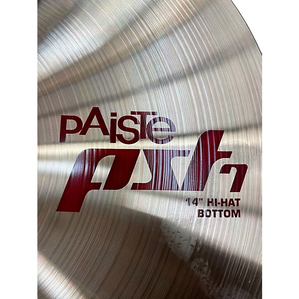 Used Paiste 14in PST7 Hi Hat Pair Cymbal
