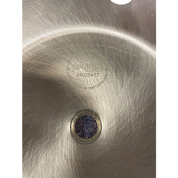 Used Paiste 14in pstX Swiss Flanger Stack Top Cymbal