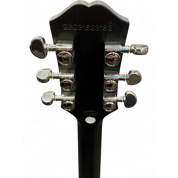 Used Epiphone Les Paul Traditional Pro IV Satin Black Solid Body Electric Guitar