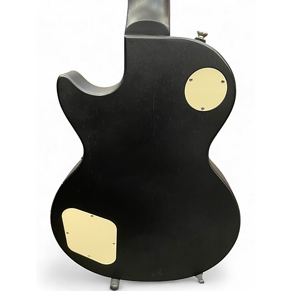 Used Epiphone Les Paul Traditional Pro IV Satin Black Solid Body Electric Guitar