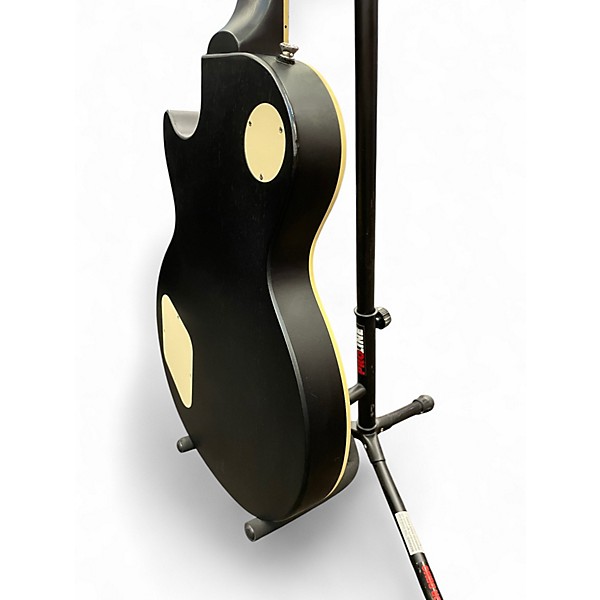 Used Epiphone Les Paul Traditional Pro IV Satin Black Solid Body Electric Guitar