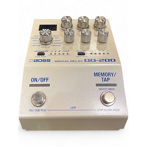 Used BOSS DD200 Digital Delay Effect Pedal
