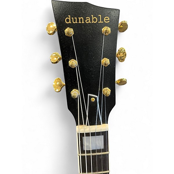 Used Dunable Guitars ASTEROID DE Black Solid Body Electric Guitar
