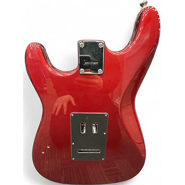 Used Kramer focus Candy Apple Red Solid Body Electric Guitar