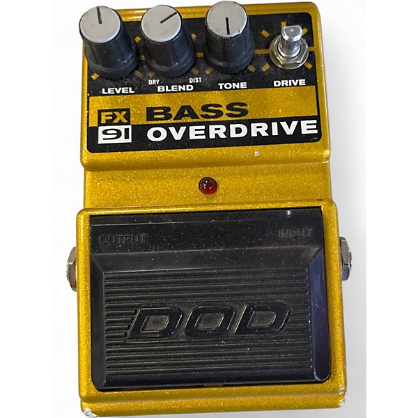 Used DOD fx91 bass overdrive Bass Effect Pedal