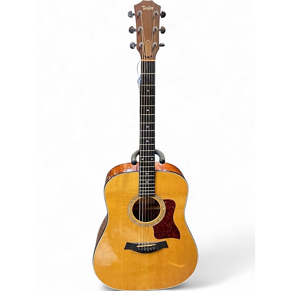 Used 2002 Taylor 510E Natural Acoustic Electric Guitar