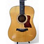 Used 2002 Taylor 510E Natural Acoustic Electric Guitar