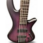 Used Schecter Guitar Research Stiletto Studio 5 String Purple Electric Bass Guitar thumbnail